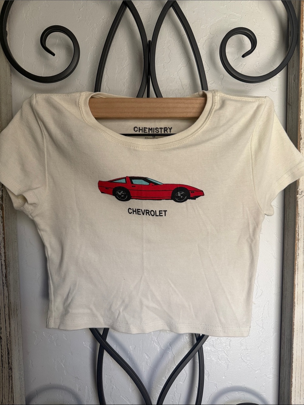 Chemistry Chevrolet Baby Tee | Medium